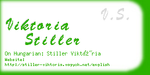 viktoria stiller business card